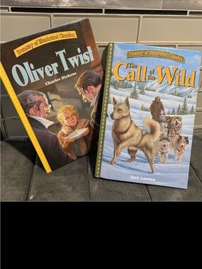 Illustrated classics set of 2 oliver twist